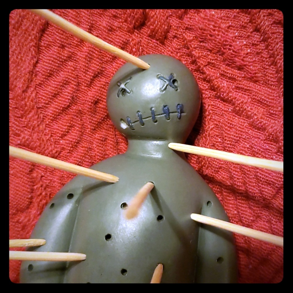 Voodoo Doll Toothpick Holder by Fred